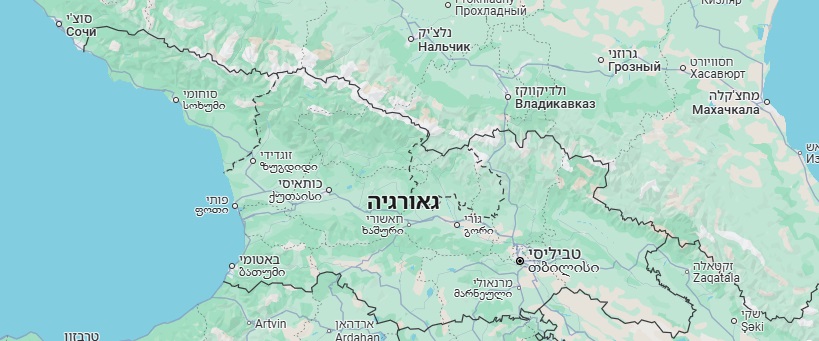 מפה גאורגיה